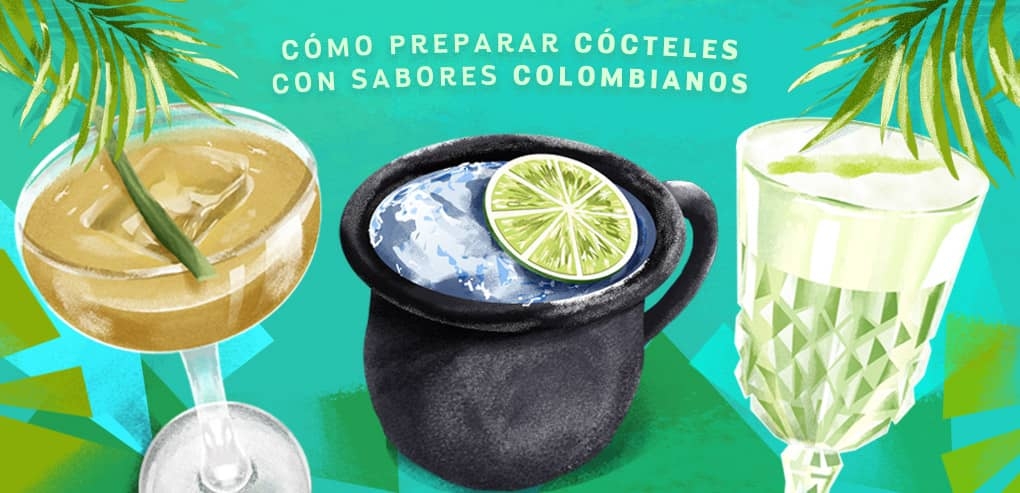 Cómo preparar cocteles con sabores colombianos