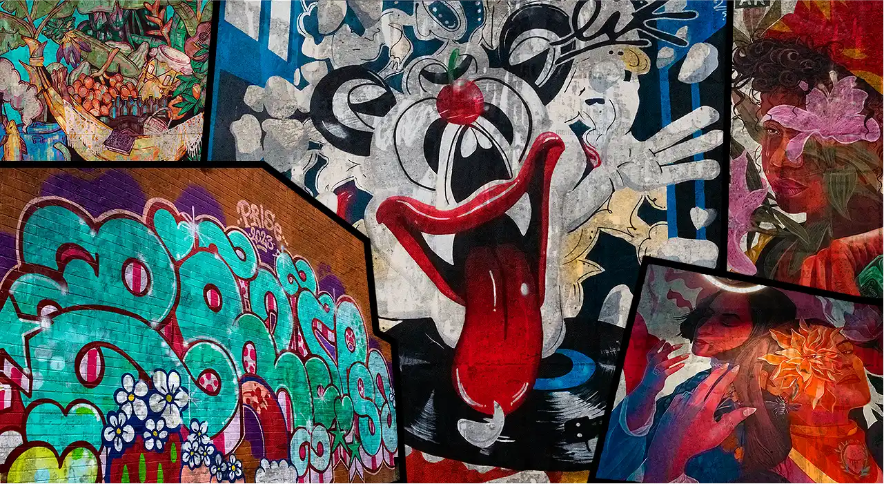 Ruta de muralistas y graffiteras en Bogotá