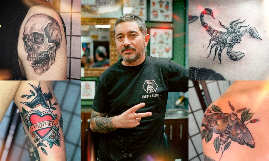 Cuatro tatuadores para visitar el Viernes 13 de Bogotá Tattoo