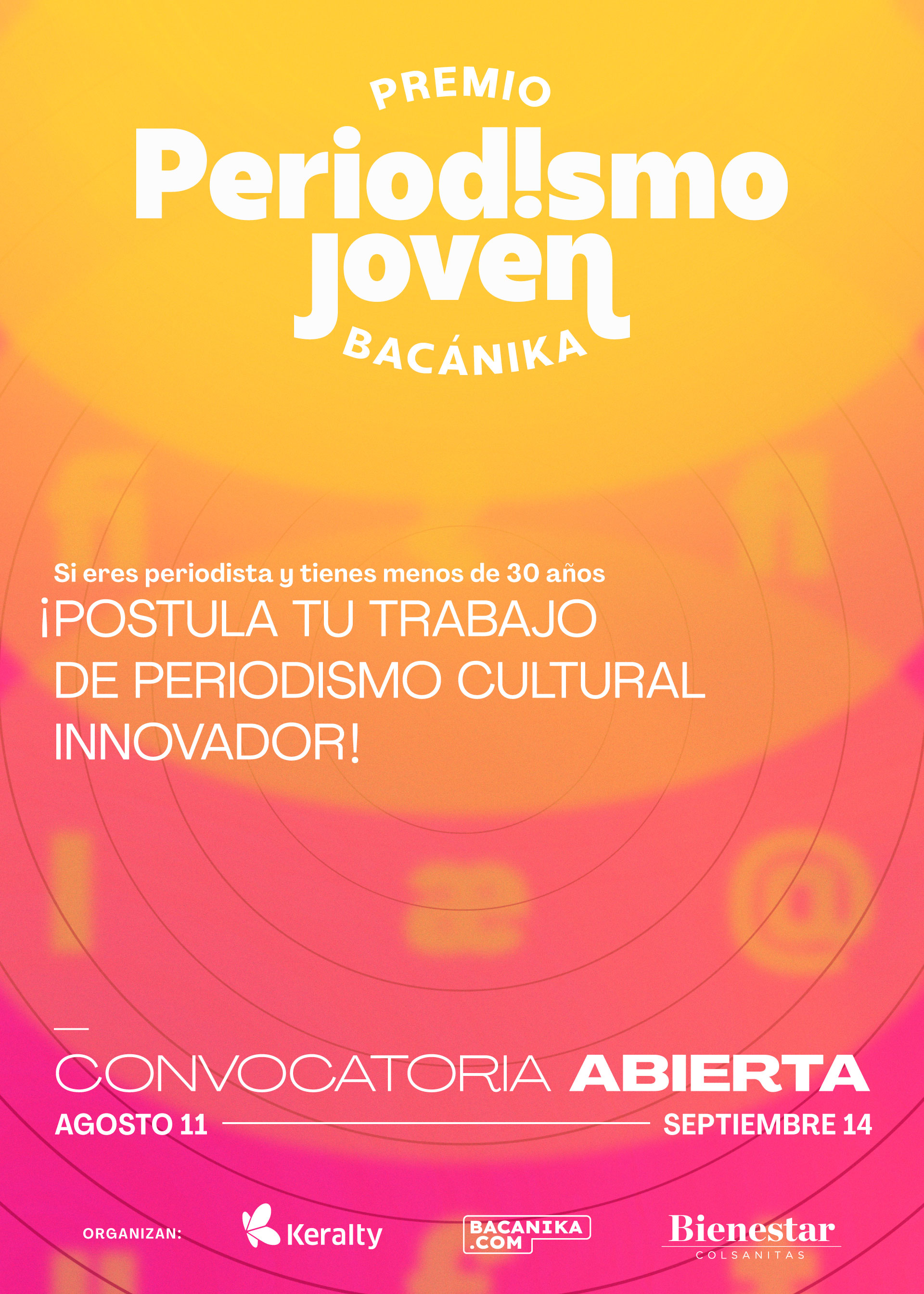 BCNK Poster Contenido Premio Periodismo