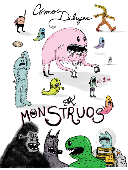 Instrucciones para dibujar monstruos en servilletas de restaurantes   Revista Bacánika