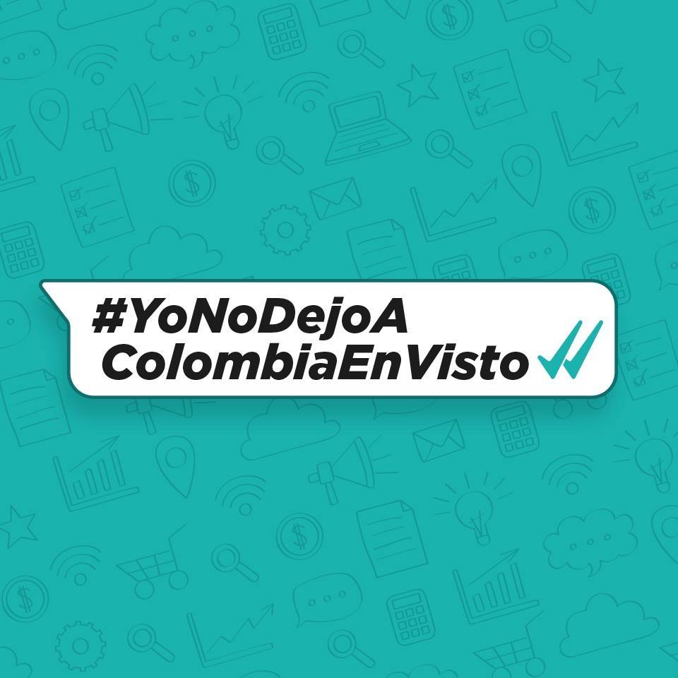 Yo no dejo a Colombia en visto