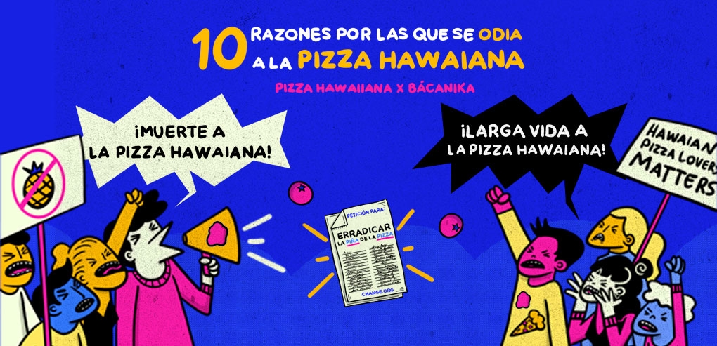 ¿Odias la pizza hawaiana?
