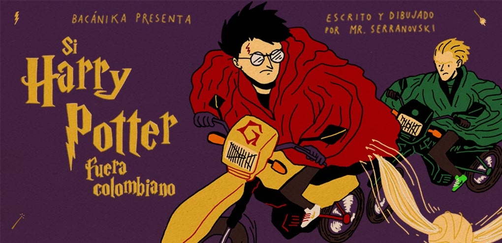 Si Harry Potter fuera colombiano