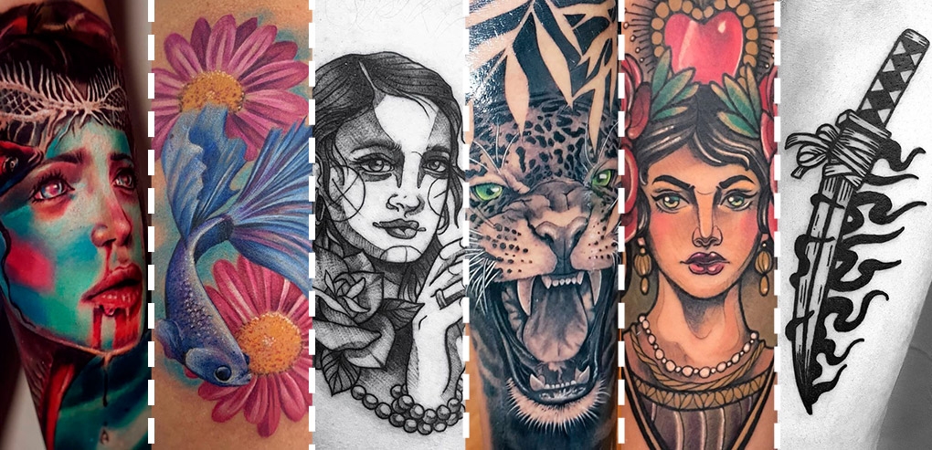 6 tatuadoras colombianas